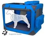 Medium Deluxe Soft Crate Blue Sky