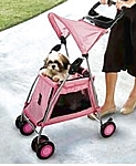 Walk 'N Roll Pet Stroller - Pink