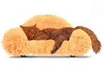 Beetle Pet Sofa Champagne