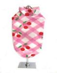 Cherry Print Fleece Vest