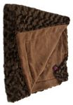 Ring O Rosies Blanket - Chocolate Brown