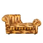 Half-Back Sofa Yellow Brown