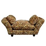 Open Back Bed Smooth Zebra
