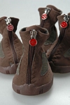 Epiks Dog Shoes Brown