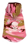 Pink Camo Sleeveless Monster Hoodie