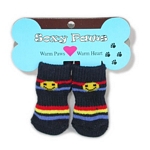 Happy Stripes Soxy Paws