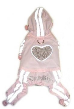 Waterproof Pink Jumper with Heart