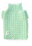 Paw Print Sweater Sea Mist
