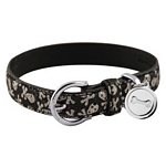 Glitter Skulls Black Collar