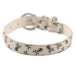Skull Collar White