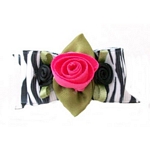 Jazzy Zebra Dog Barrette