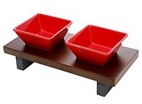 La Table Red Bowls