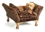 Vintage Mink Sleigh Bed